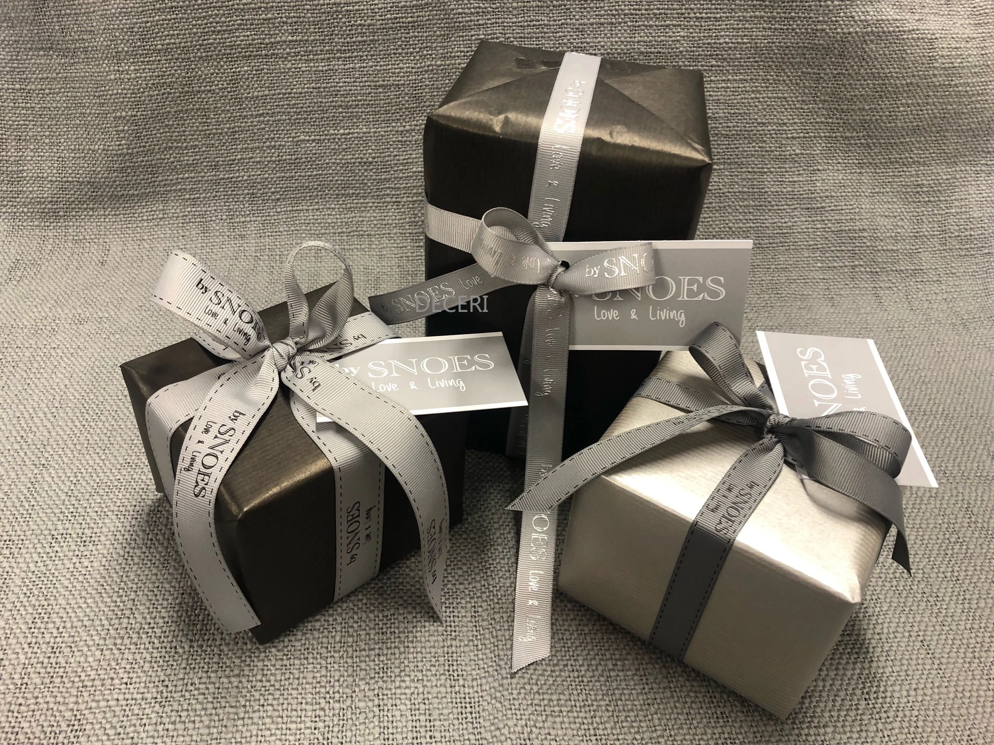 Customized Logo Name Silk Satin Ribbon Wedding Gift Package Christmas Decoration Craft Supplies Fabric Sewing Tools Accessoires
