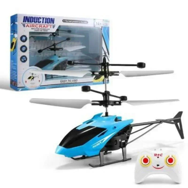 Rechargeable Mini RC Drone Remote Safe Fall-resistant Helicopters Drone Induction Children Toys Mini Drone  Airplane No Battery