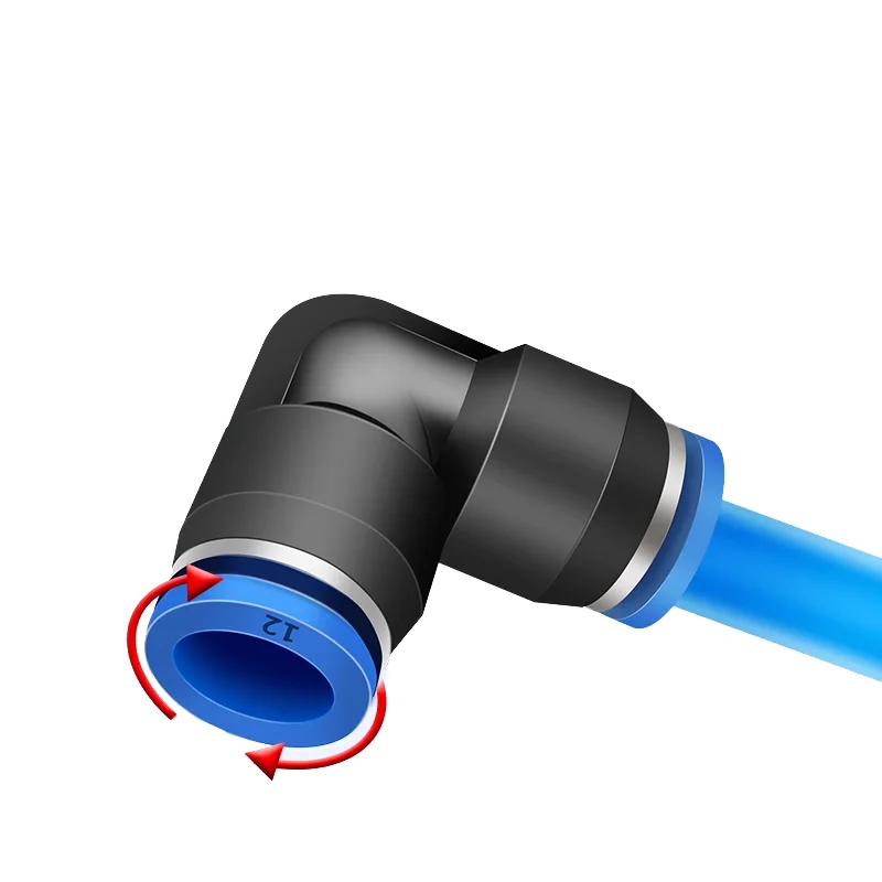 YIDI Pneumatico Aria Connettore Compressore Tubo Flessibile Raccordi Set Connettori A Sgancio Rapido K Di Riparazione Tubi A Forma Di YL TX 4mm 8mm 12mm 13 - Foto 7