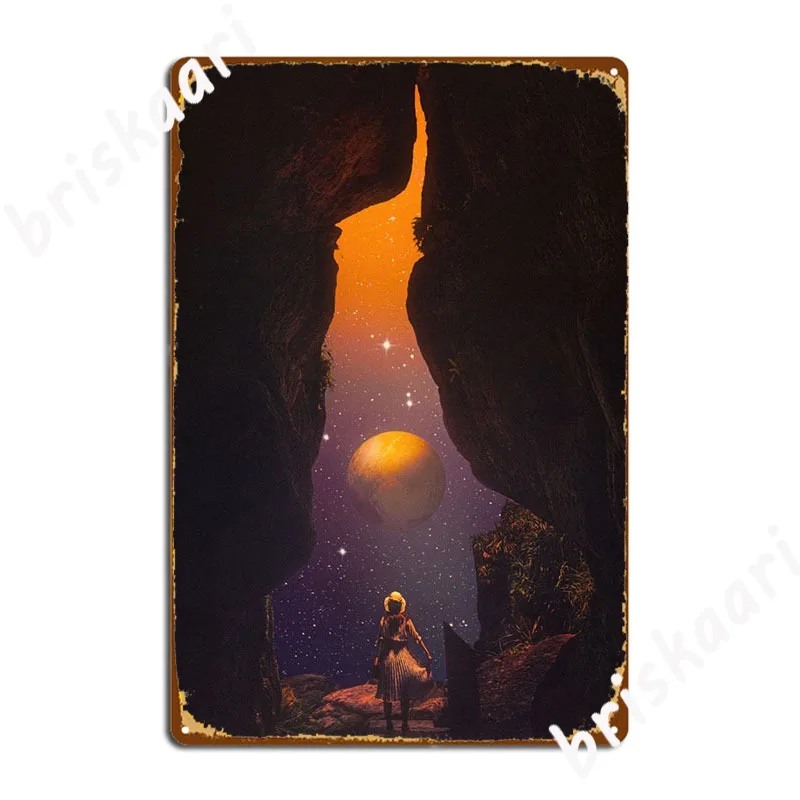 

Adventure In Another World Metal Plaque Poster Cinema Living Room Kitchen Wall Decor Design Tin Sign Poster