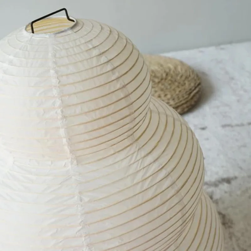 Japanese Rice Paper Floor Lamp Designer Noguchi Yong Lantern Lamp Bedroom Parlor Corner Tea Room Modern Wabi Sabi Floor Light