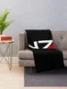N7 Mass effect emblem! Throw Blanket Flannel Fabric bed plaid Luxury St Decorative Sofas Camping Blankets 2