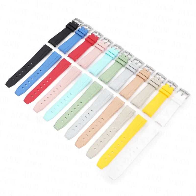 TPU Rubber Watch Strap - Detail View