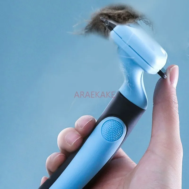 Special comb hair combing tool for dogs, hair shedding, scraping, removal, floating brush removal, bulldog, short
