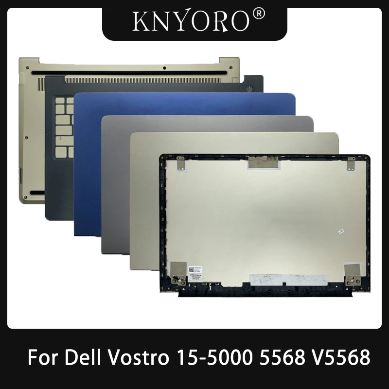 

NEW For Dell Vostro 15 5568 V5568 LCD Back Cover Front Bezel Palmrest Bottom Case Top Upper Housing Laptop Keyboard FCN57 0JD9FG
