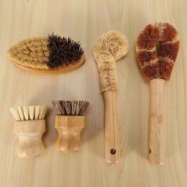 Brosse à récurer fibres naturelles