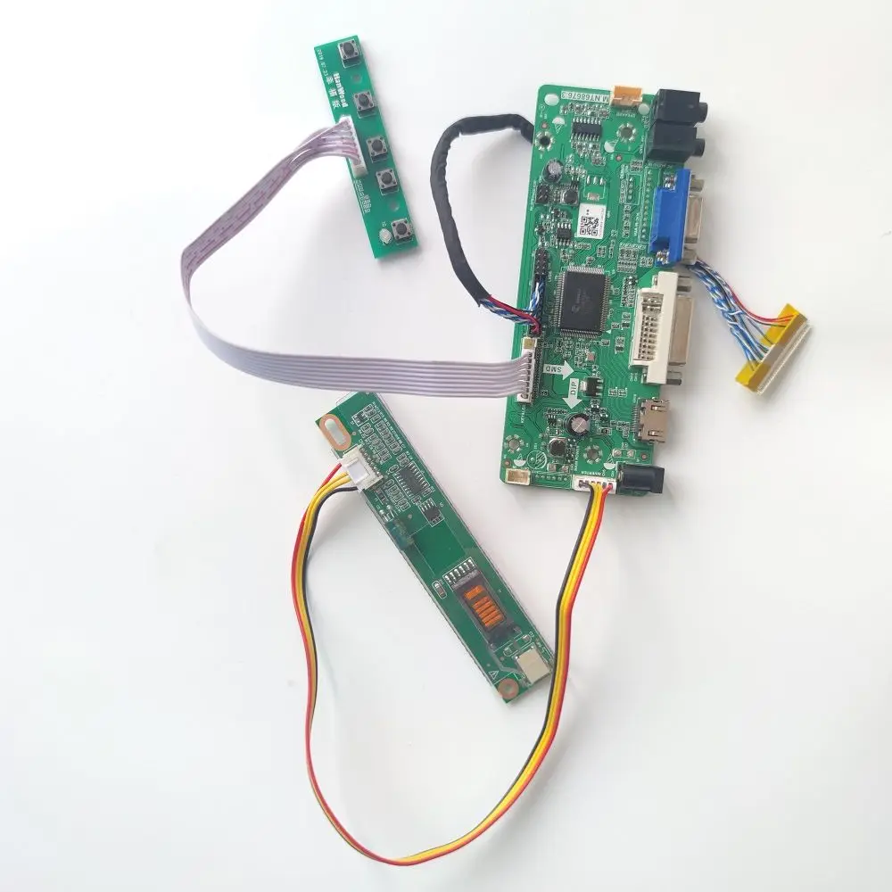 

Комплект для B154PW01 N154C1 N154C3 15,4 "1440x900 30pin 1CCFL плата контроллера ЖК-экрана VGA DVI Аудио HDMI-совместимый монитор