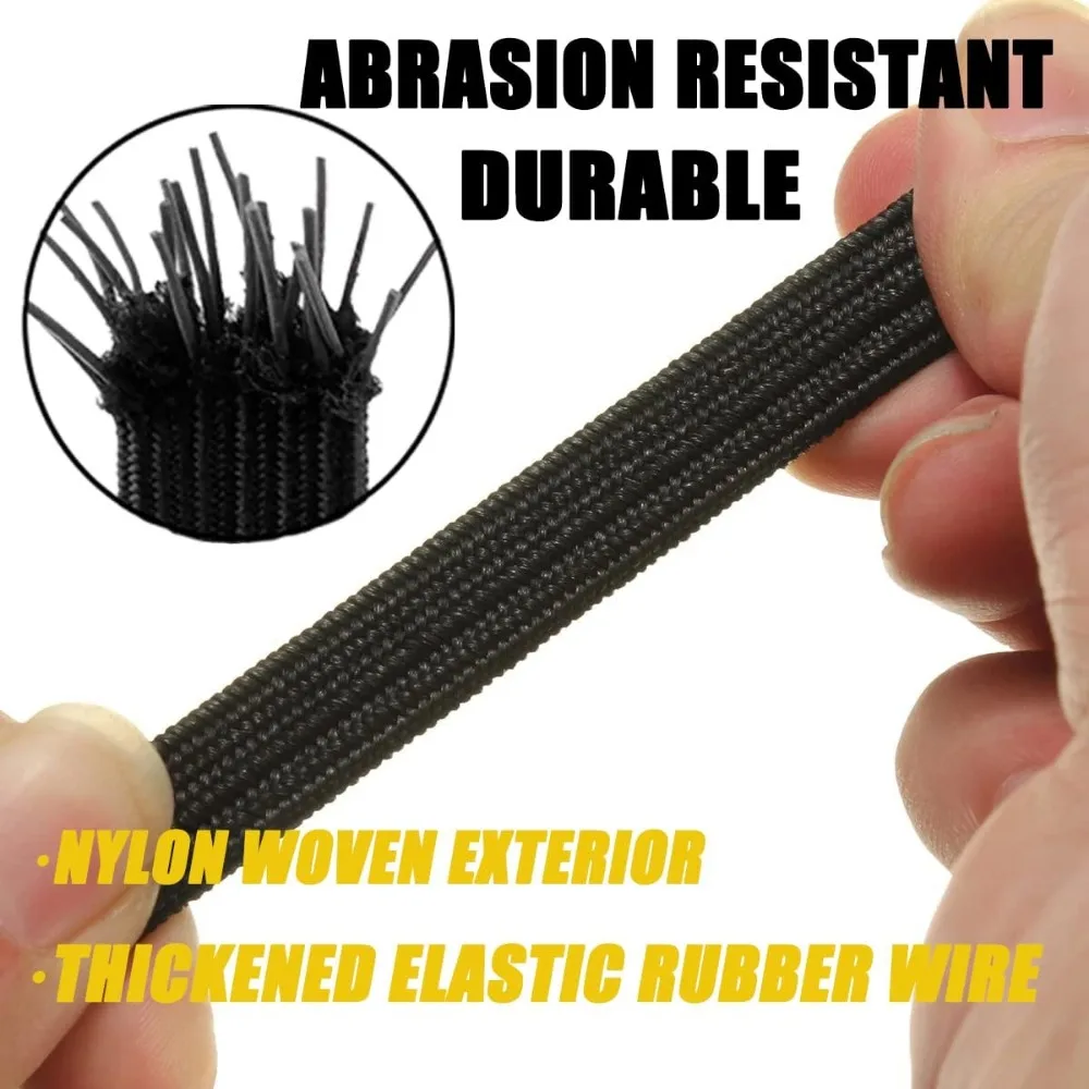 Motorcycle Back Seat Helmet Strips Elastic Rope Motorcycle Helmet Fixed Strap Adjustment Fix Rope Goods Strap 60cm/90cm