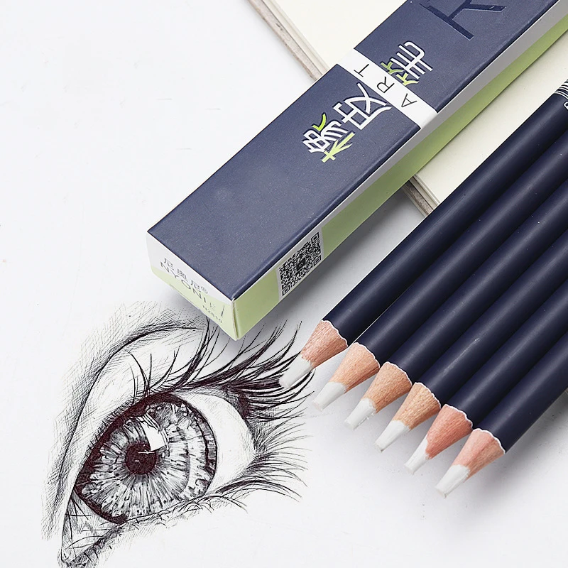 Creative Pencil Shape Erasers High Precision Sketching Erasers Professional Drawing Painting Tools for School Office Supplies pencil eraser