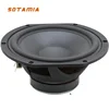 SOTAMIA 1Pcs 6.5 Inch Mid-bass Speaker 4 Ohm 60W Midrange Woofer Speaker Aluminum Frame HIFI Loudspeaker DIY Subwoofer 1