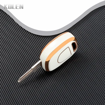 Nuovo TPU Car Remote Key Case Cover Shell per Renault Twingo Clio Kangoo Master NE73 VAC102 Protector Holder Fob Bag accessori - Nuovo TPU Car Remote Key Case Cover Shell per Renault Twingo Clio Kangoo Master NE73