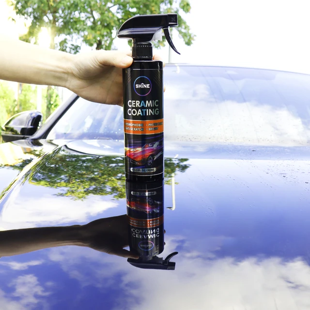 Ceramic Spray Coating Spray Wax For Car Detailing Hydrophobic Formula And  UV Protectant Ceramic Wax For Cars Polishing Long - AliExpress