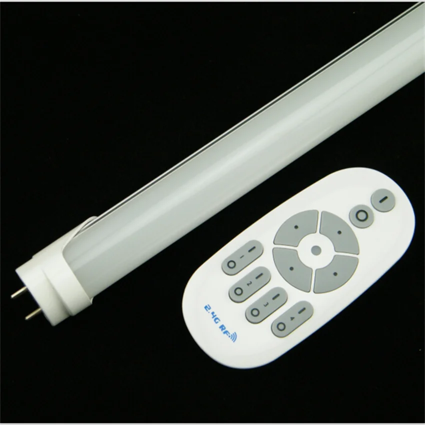 Free Shipping Hot selling  CCT adjustable and Dimmable T8 LED tube light with remote or 2.4G WIFI gateway 1200mm 4 feet шлюз ewm xnet wifi gateway