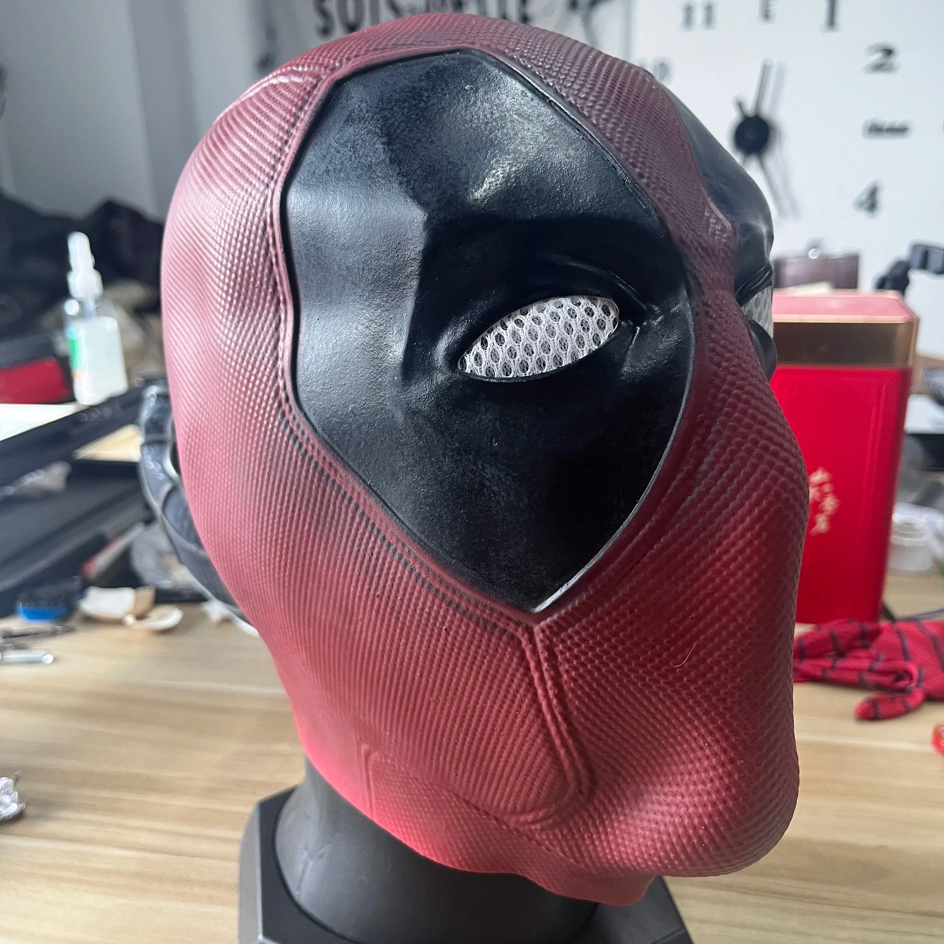 デッドプール　フェイスマスク　marvel 仮装　コスプレ Amazon.co.jp: マーベル デッドプール マスク コスチューム用