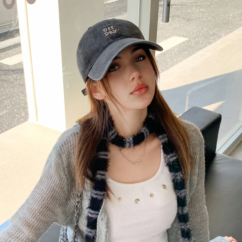 여성용 야외 스포츠 오리 혀 모자, 야구 모자, 야외 모자, 트럭 모자, 아빠 모자, 통기성 모자, 용수철 여름