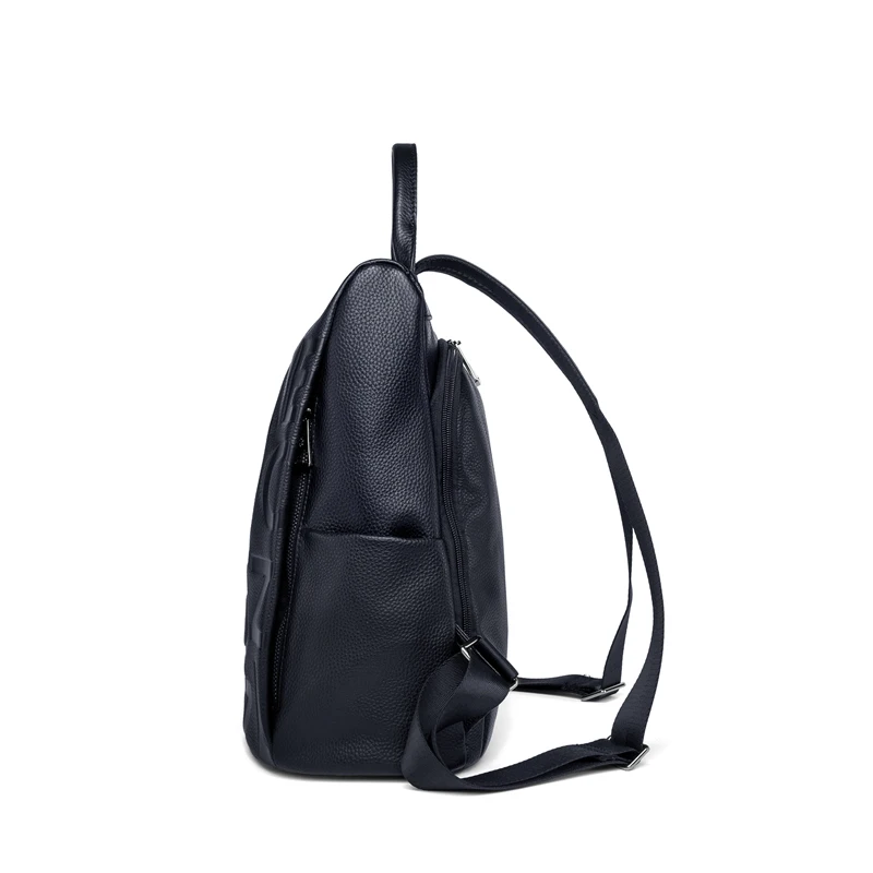 ZOOLER Handmade 100% Genuine Leather Women Backpack Soft Leather Book School Bags Real Skin Travel Backpack Large Roomy # YC226 4
