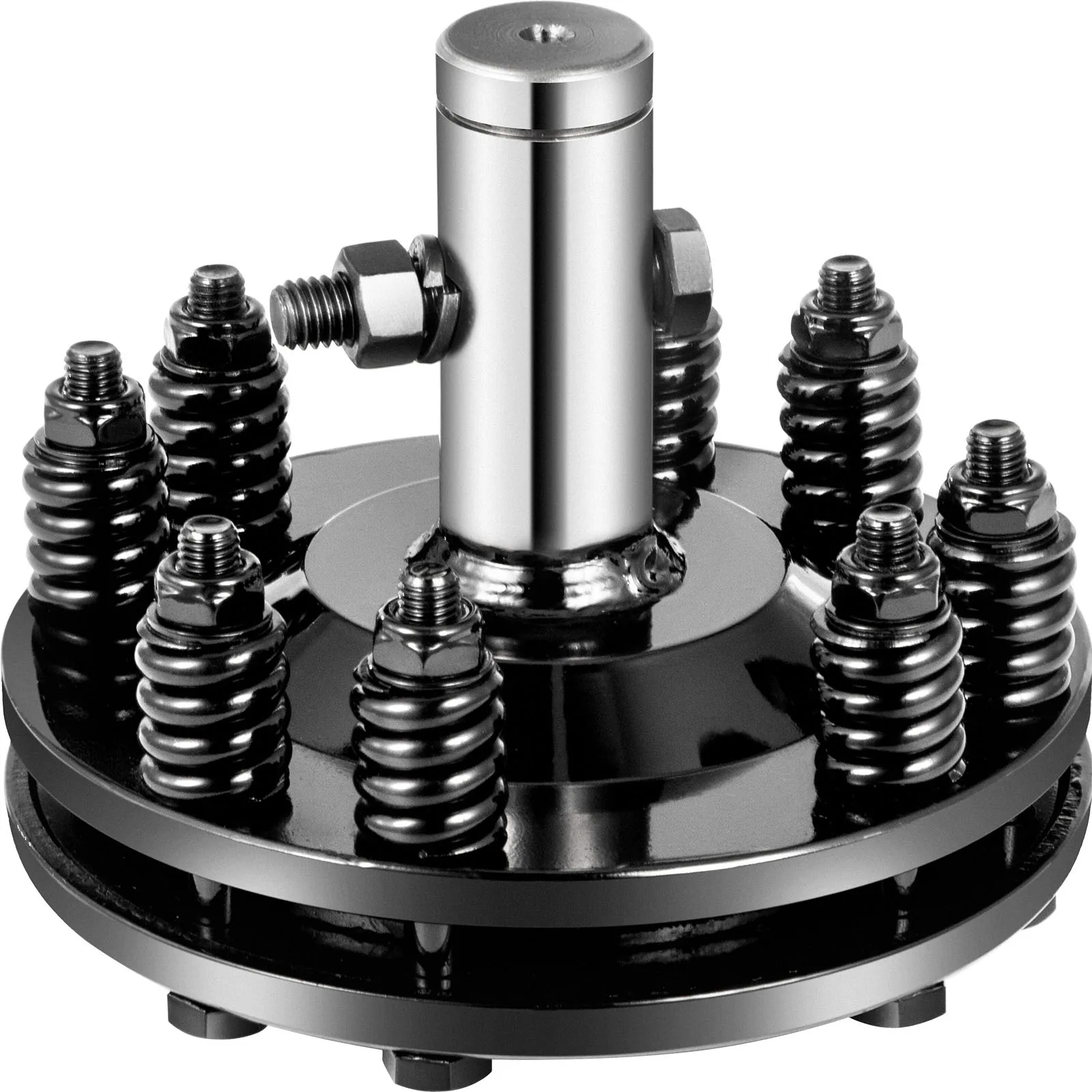 SucceBuy 1-3/8 In Round PTO Adjustable Slip Clutch Black Smooth Ends 900NM 20-55 Horse Power Used for Protection PTO Slip Shafts