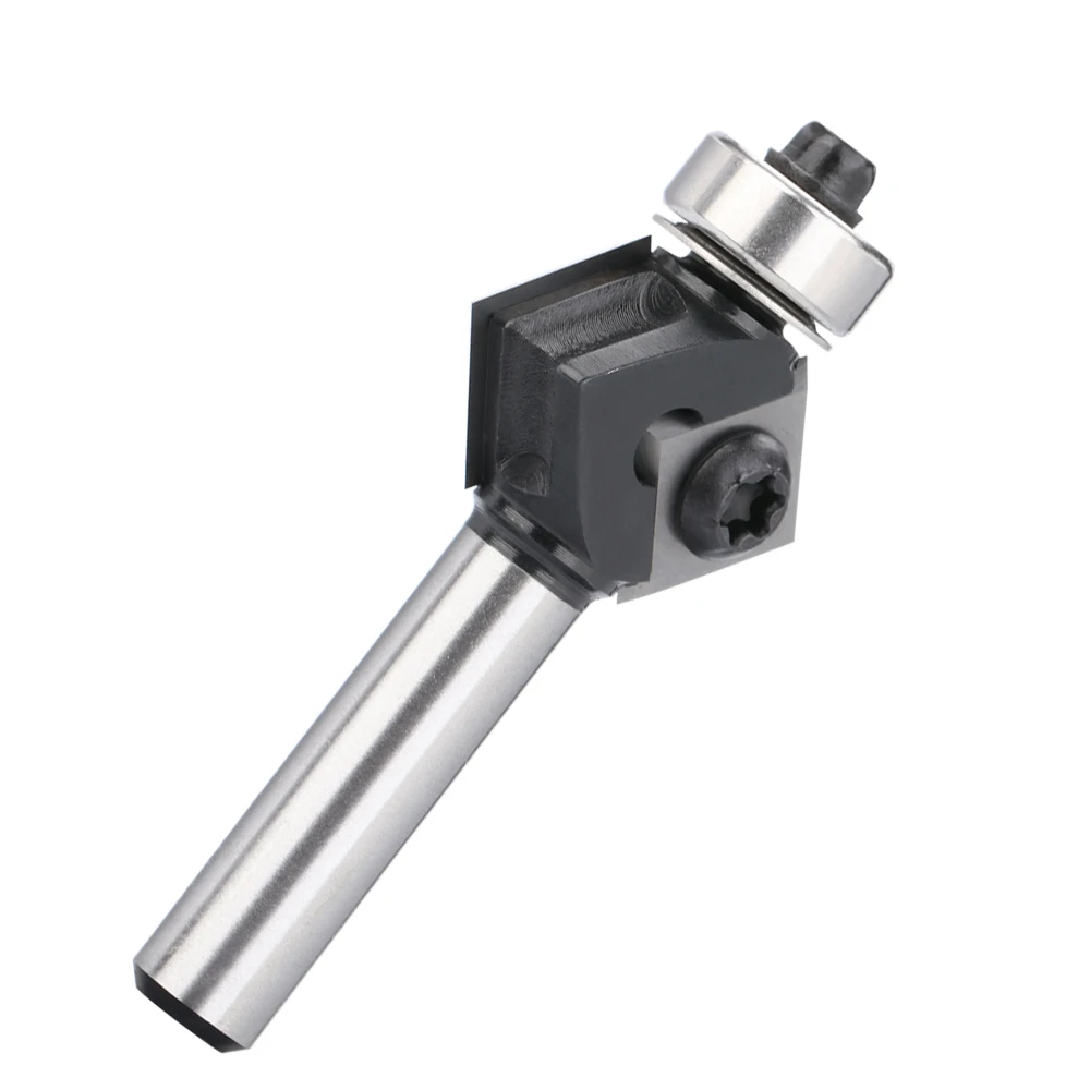 XCAN Fräser, 8 mm Schaft, CNC-Einsatz, Fräser, abgeschrägt, 45 Grad, V-Nut-Fräser für Holzbearbeitungswerkzeuge – Detail 8