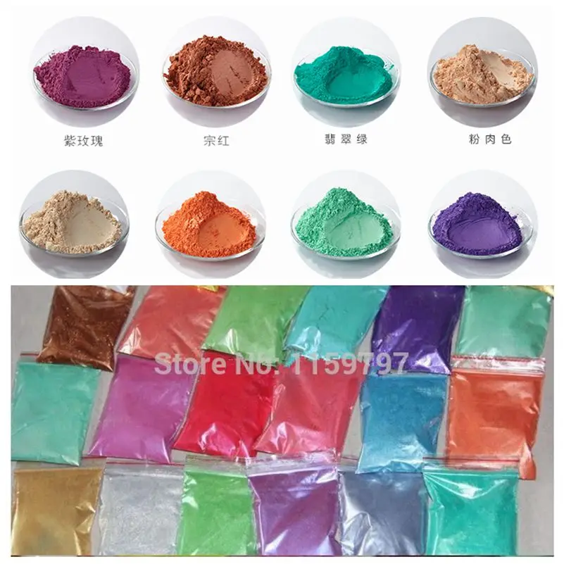 Shimmer Pearl Mica powder for cosmetics pearlescent dust for nail