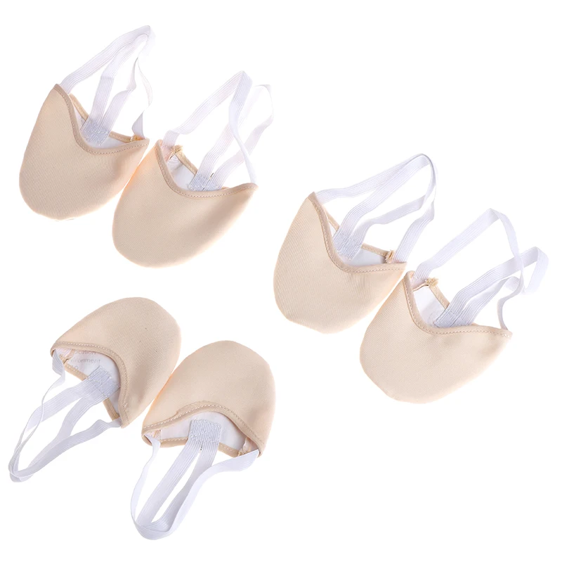 Rhythmic Gymnastics Toe Shoes Soft Half Socks Roupa Ginastica Professional Competition Sole Protect Elastic S/M/L gymnastics dance shoes