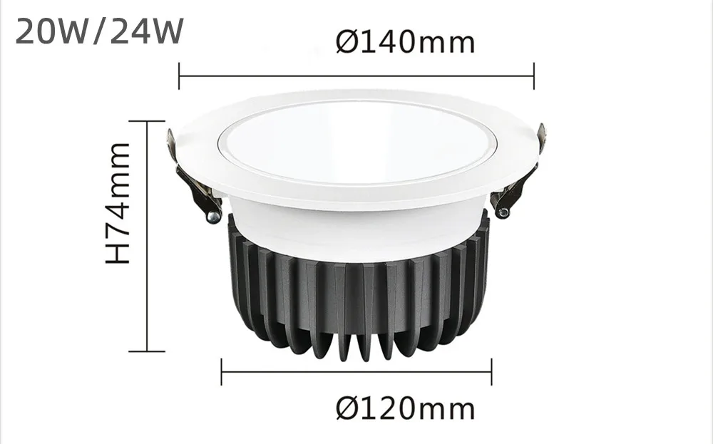 surface downlight IP65 dimmable spotlight led7W 9W 12W 15W 18W 20W 24W living room aisle corridor wall washer narrow side COB ceiling downlight downlighters