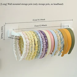 Multifunctional Hair Accessories Wall Organizer and Storage Rack (41cm)