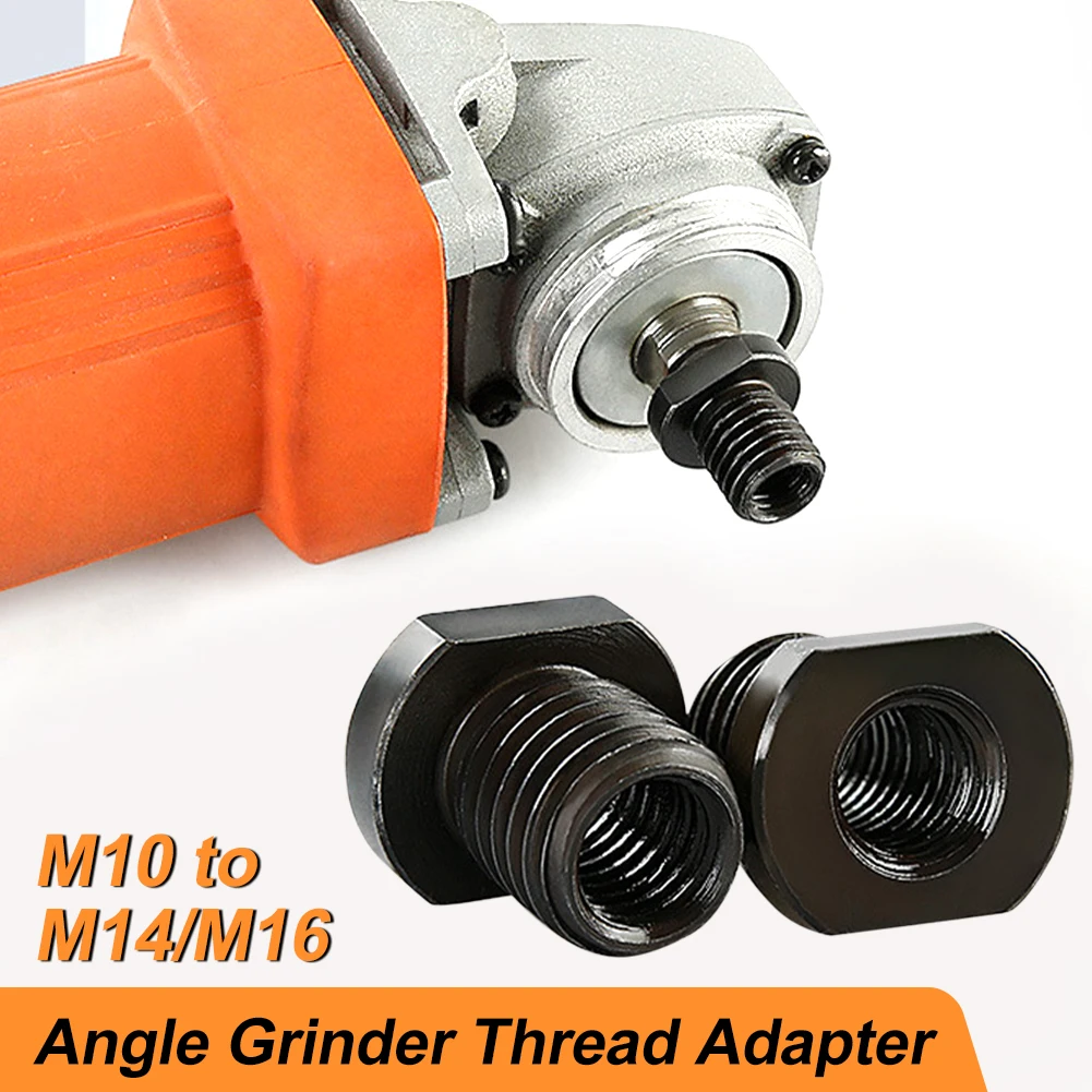 

Angle Grinder Thread Adapter M10 to M14/M16 Thread Converter Quick Connect Adapter for Angle Grinder Cutting Disc Saw Blade