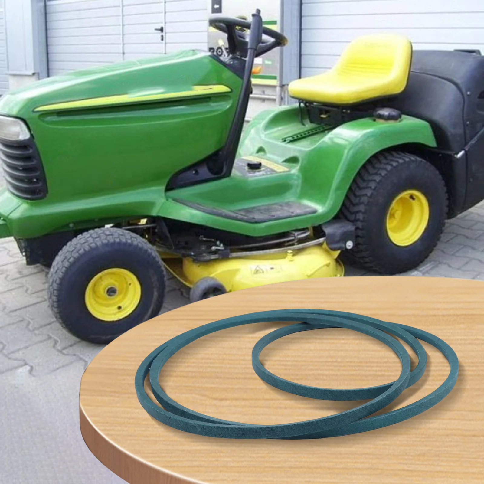 Replacement Green Aramid Belt for Lawn Tractors For LTR166 LTR180 with 40 Mower Decks and Multiple Compatible Models