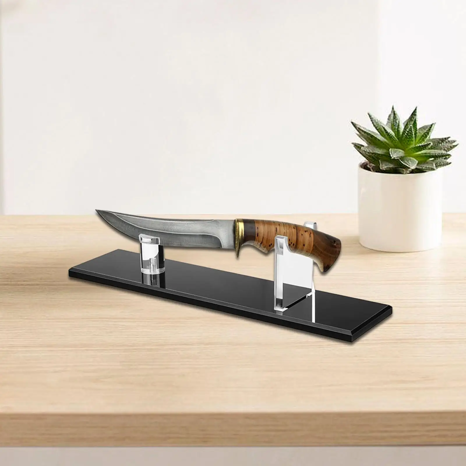 Knife Display Stand Multipurpose Fixed Blade Home Decoration Collection Display Sword Stand Acrylic Knife Stand Knife Holder