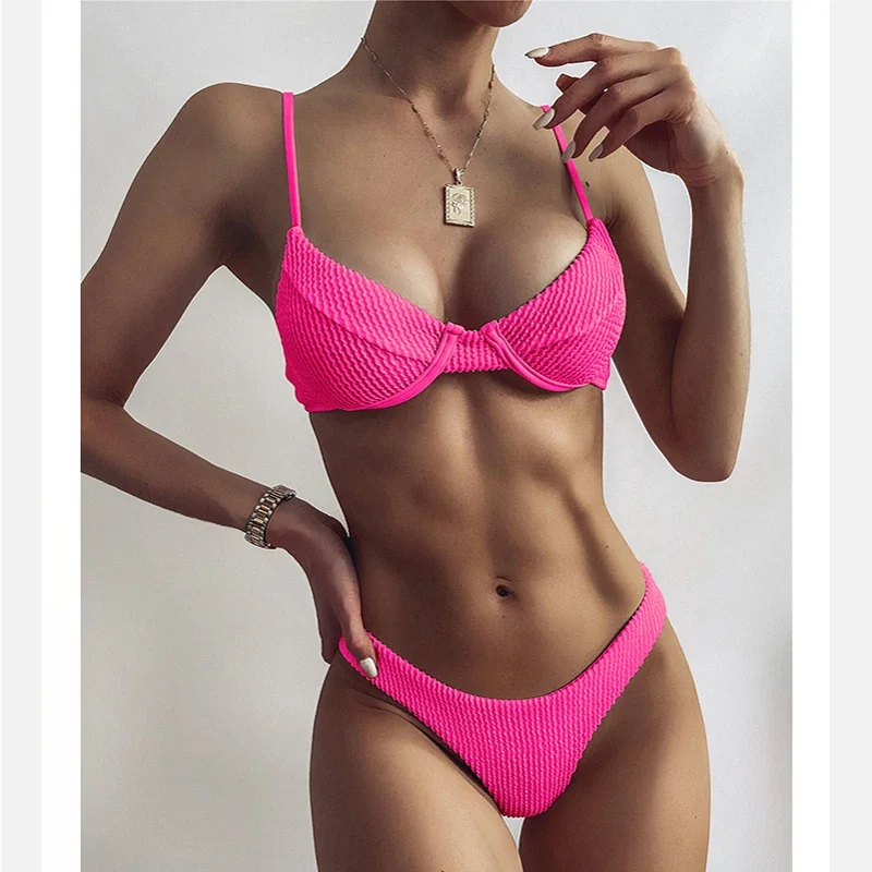 

Swimwear Women Bikini 2023 Push Up Swimsuit Bathing Suit Biquini Swimming Suit for Women Femme Swim Suit Monokin