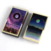 Mystic Moon Oracle Cards For Family Party High Quality Fortune Telling Divination Keywords Meaning Cards Deck Board Game 4
