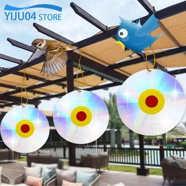 Cd Madár Visszataszító Vezérlő Ijesztő Eszköz Lézervisszaverő Félelme Galambok Harkály Taszító Reflektor Tányér Kerti Kellékek