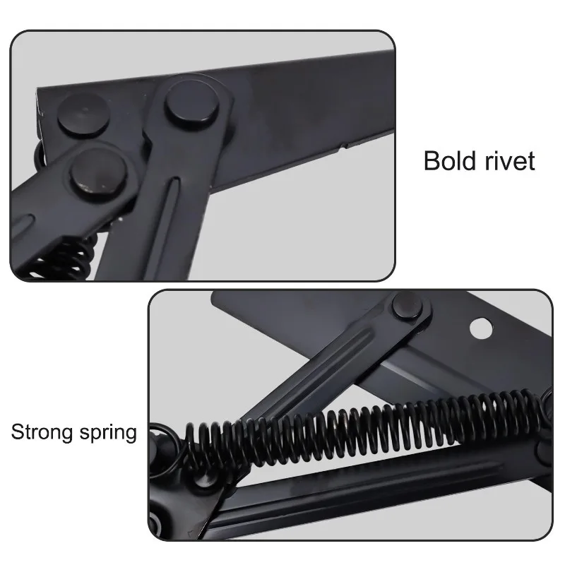 Heavy Duty Foldable Bracket with Spring Hinge