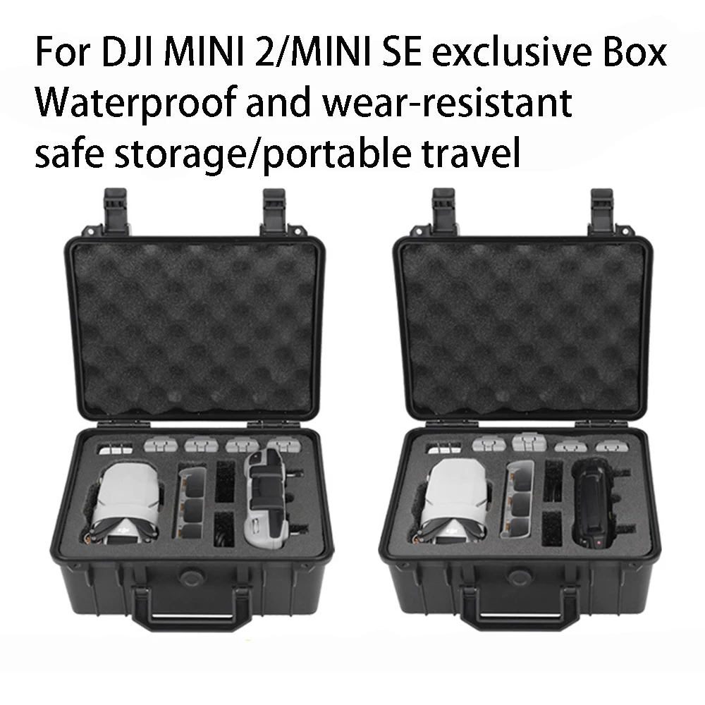For Mini 2 SE Suitcase Portable Black Drone Case Case For Mini 2 Accessory Storage