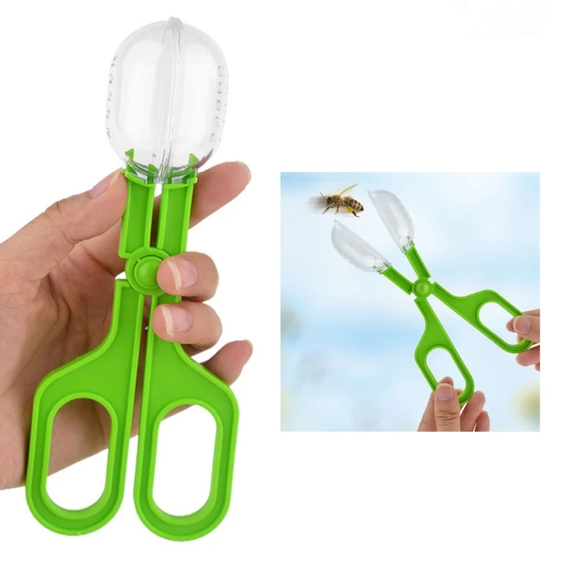 10pack Insect Kids Catcher Scissor Outdoor Kids Insect Clip Spiders Catcher Clip for Pet Owners and Groomers