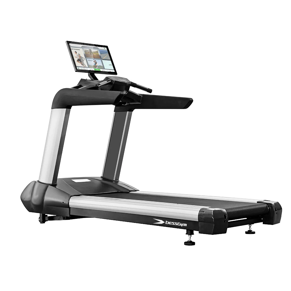 110V/220V Commercial Led Screen Gym Treadmill Cardio Training Walking Running Machine Guangzhou Supplier Full Fitness Equipment