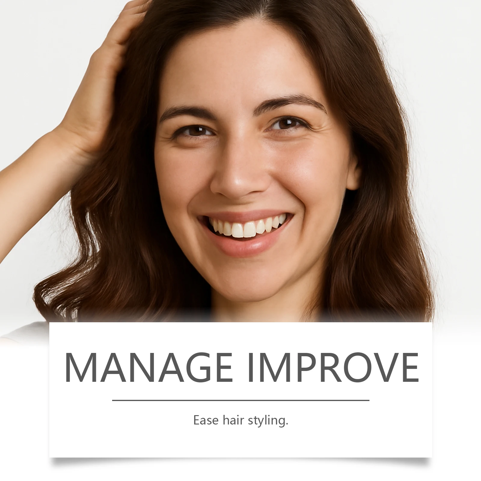 Nourishing & Smoothing Conditioner - A Daily Gentle Conditioner for Improving Dryness & Frizz and Keeping Hair Hydrated