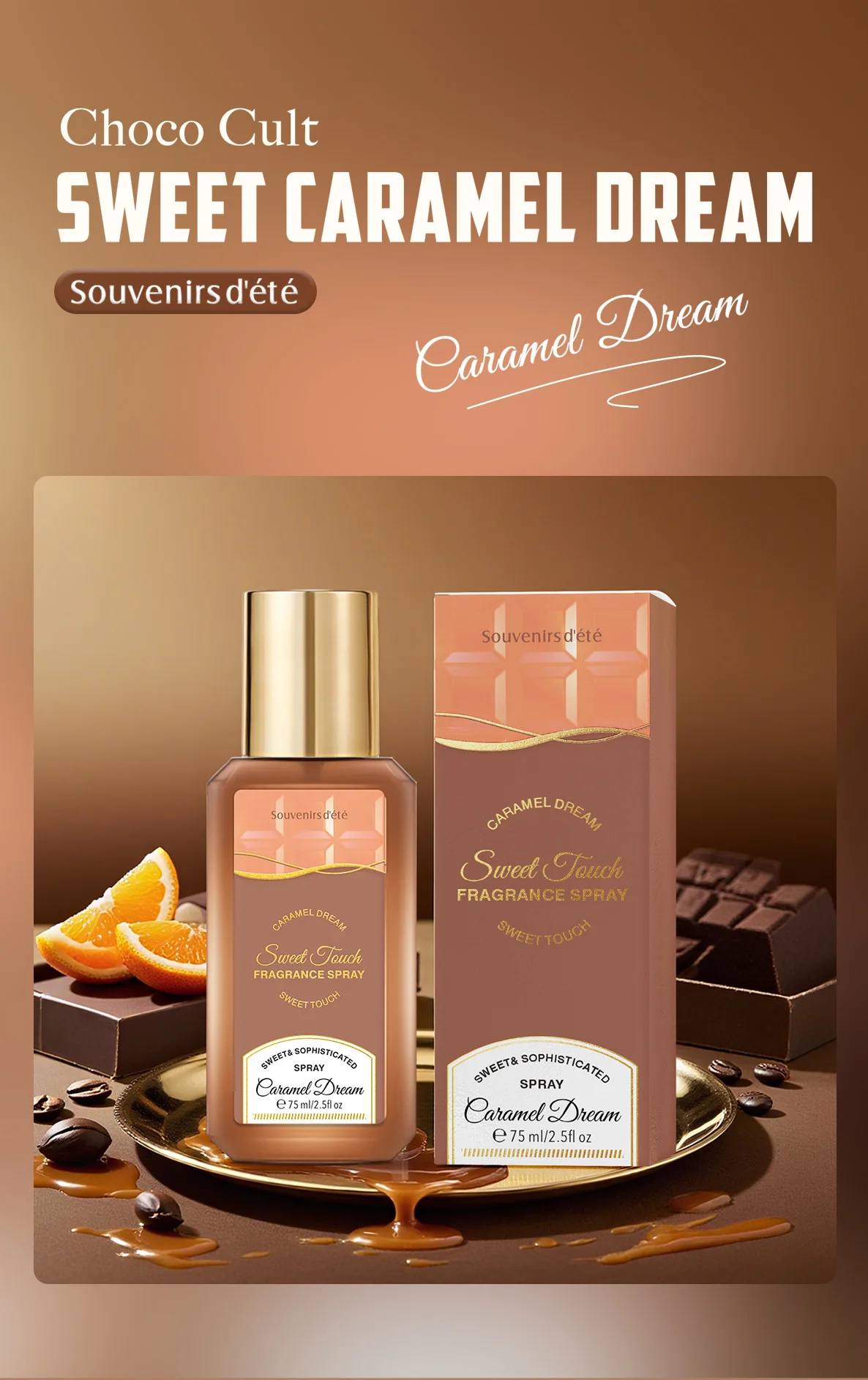 Cream muffin eau de parfum da donna fragranza dolce a lunga durata_voghion.com