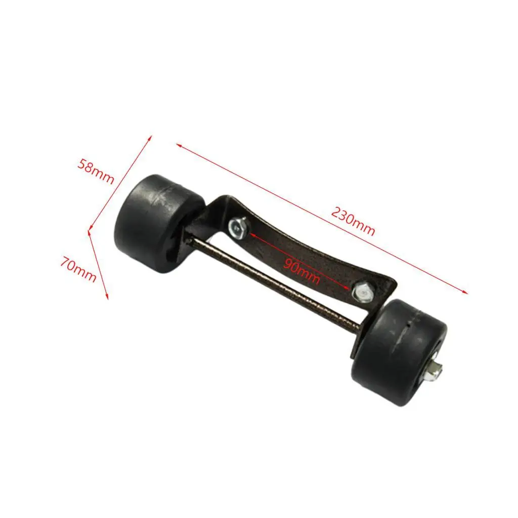 Patio Heater Wheel, Universal Metal, Easy to Move/Install