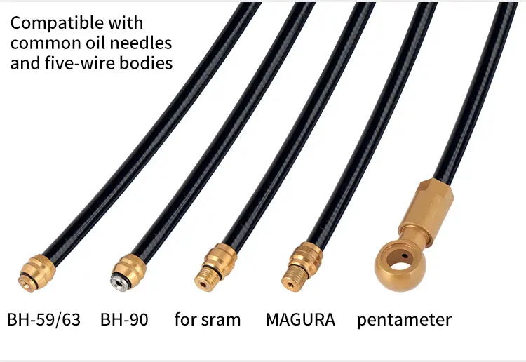 TOOPRE Fahrrad hydraulische Scheibenbremse Ölnadel Werkzeuge Fahrer Schlauchschneider Kabeltange Olive Connector Ölnadel Einführwerkzeuge – Detail 6