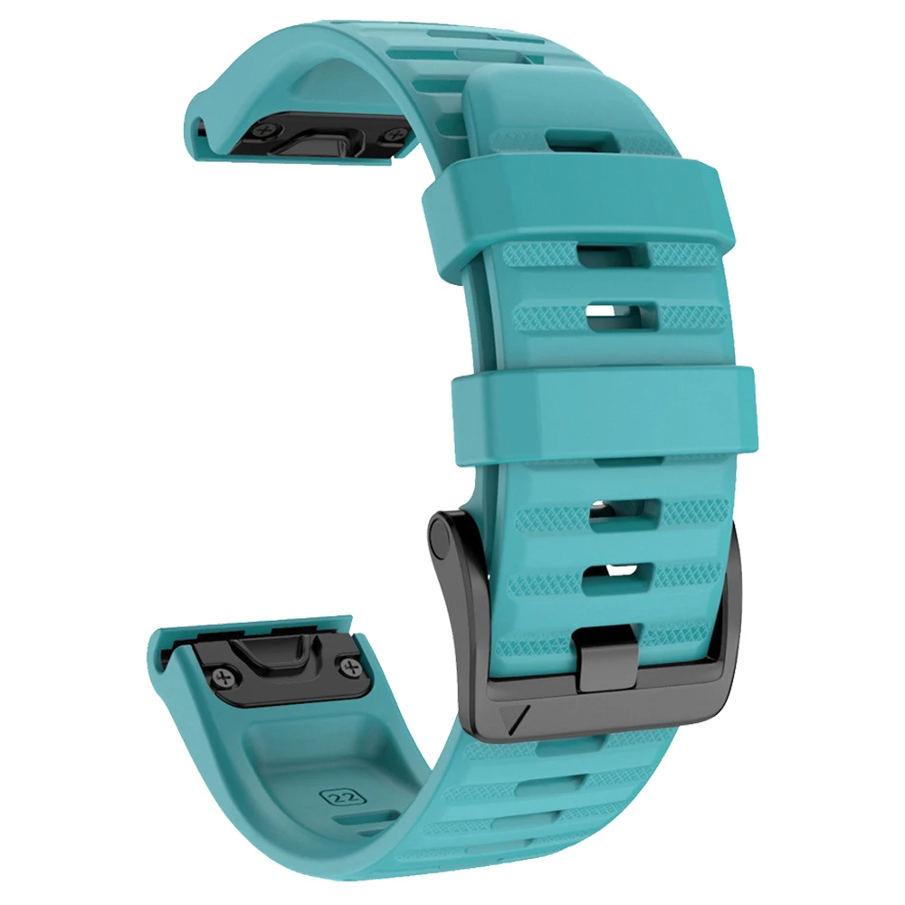 Durable Sports Watch Band with Quickfit Rubber Strap - 26/22mm