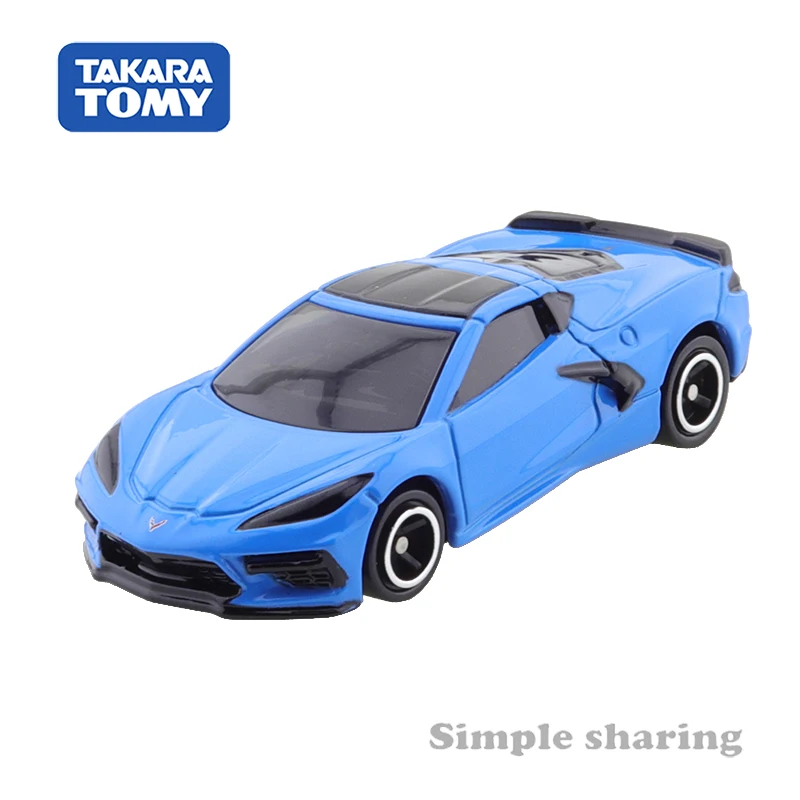 Takara Tomy Tomica No.91 Chevrolet Corvette 첫 번째 특별 사양 자동차, 1:64 자동차 모델 시뮬레이션 장난감, 소년 장난감 컬렉션