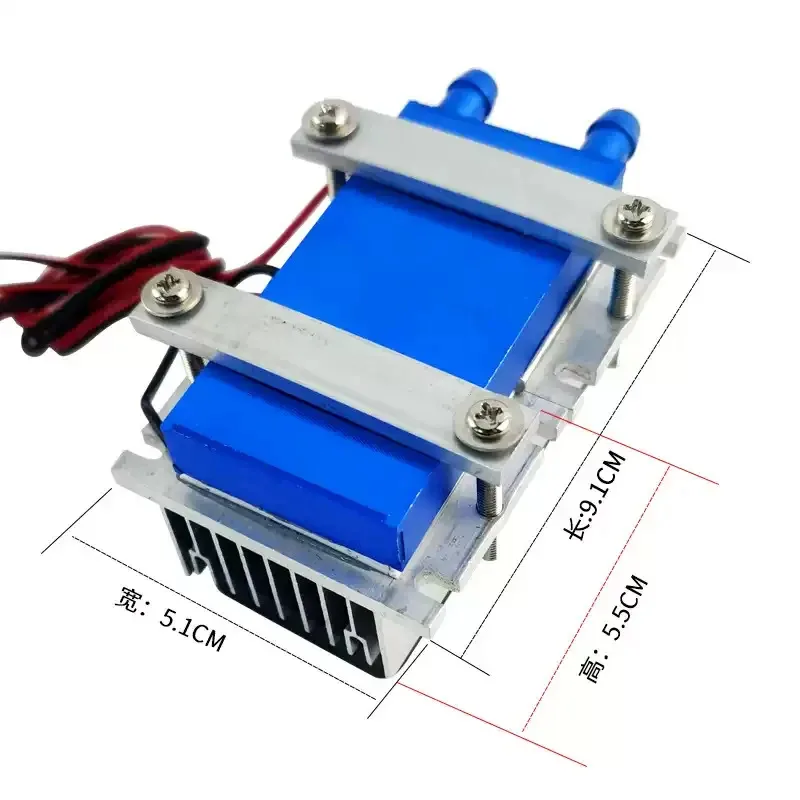 ZJ 144W 열전소자 펠티어 냉각기 12V 반도체 에어컨 냉각 시스템 실내외 DIY용