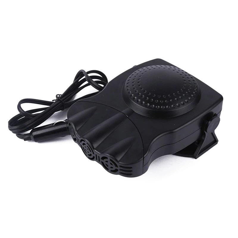 12V Car Heater Fast Heating Defrost Defogger 2 in 1 Windshield Defogger Winter Demister Fan Plug Into Cigarette Ligh