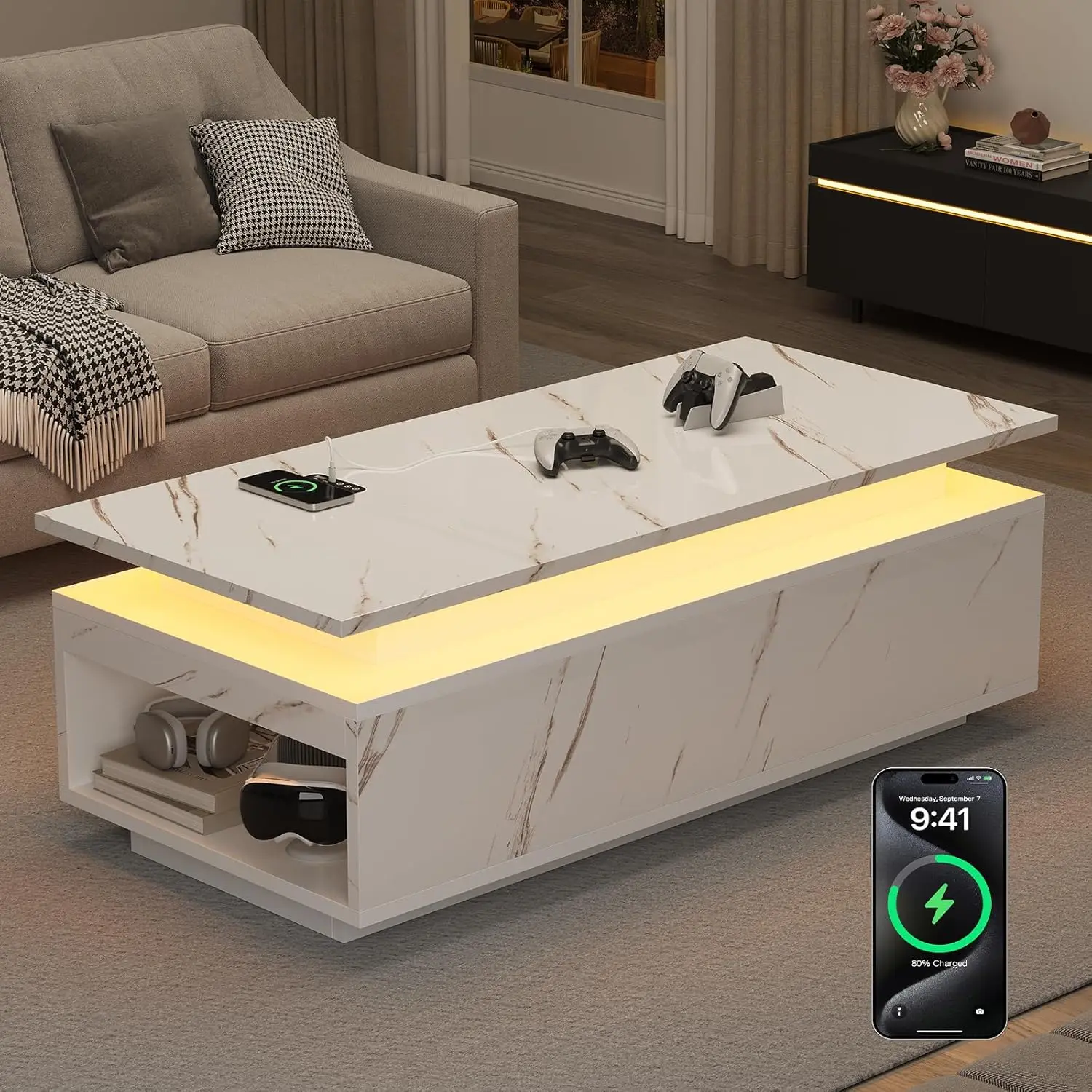 LED Smart Coffee Table 1