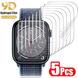 5PCS Hydrogel Film Screen Protector - 5PCS Hydrogel Film (Series 7 8 9 41MM)