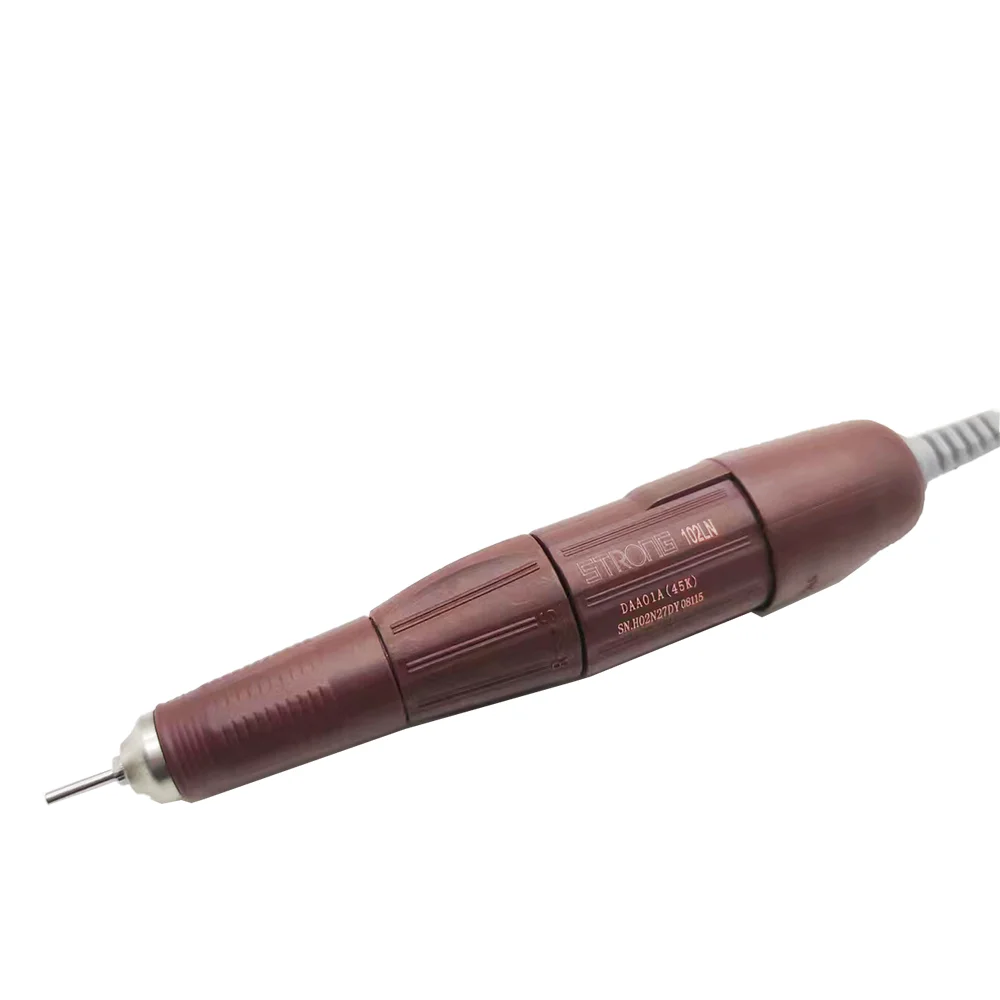 45000RPM STRONG 102LN Micromotor Electric Nail Drill Handpiece For STRONG 210 Marathon Manicure Machine Handle Nails Tools nail drill bits electric nail drill