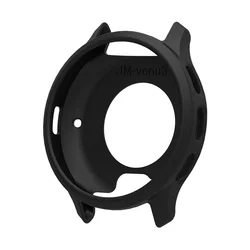 Silicone Protective Watch Case Cover - Soft & Flexible Shell for Enhanced Wear and Decoration (4 black)