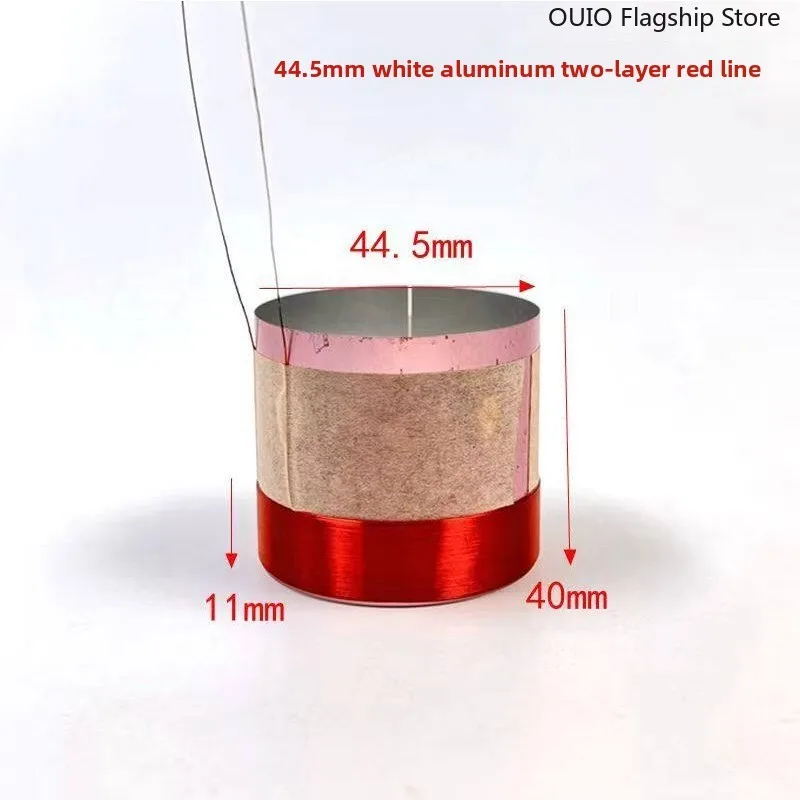 38.5/44 5mm 우퍼 보이스 코일 스피커 코일 수리 부품 스피커 보이스 코일 레드 와이어