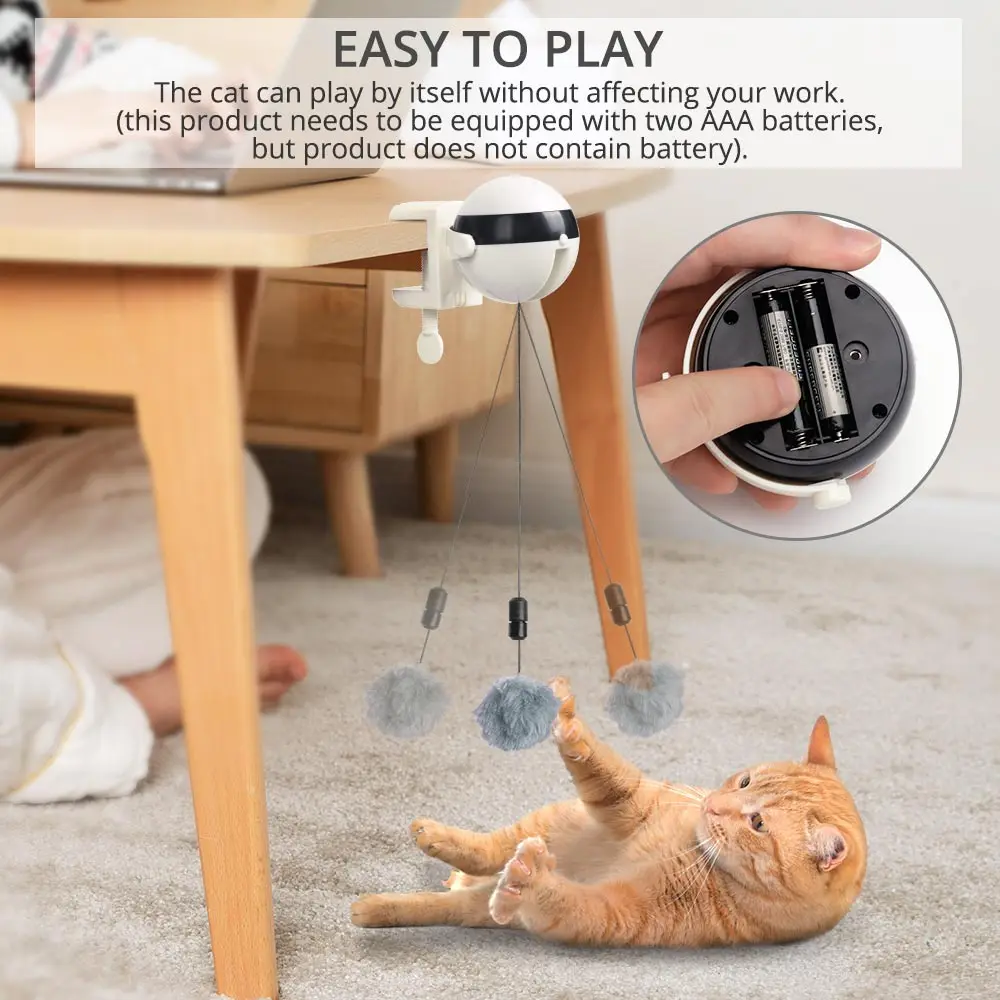 Quebra-cabeça interativo, Smart Pet Cat Ball, Brinquedos Teaser, Pet Supply